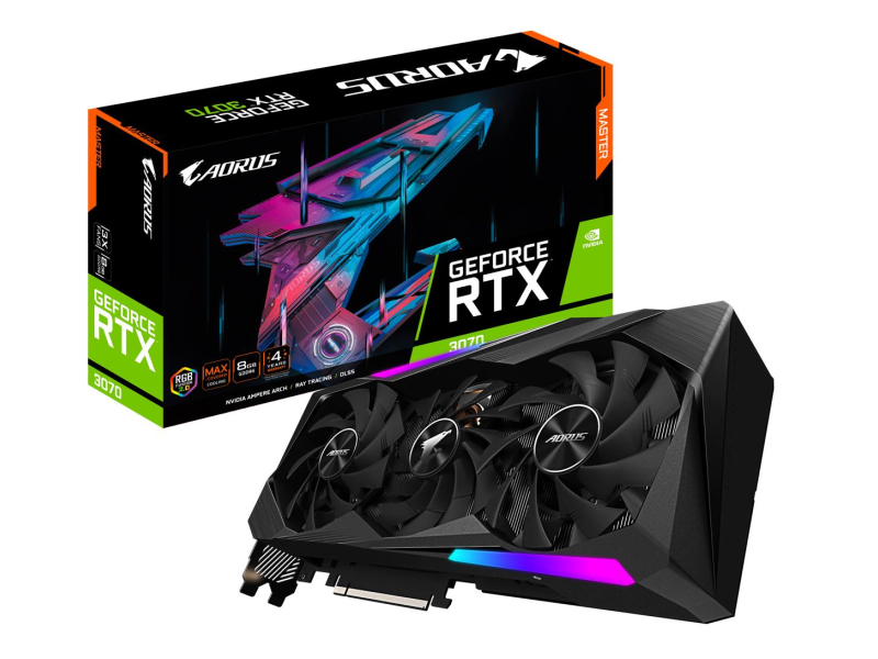 Gigabyte GeForce RTX 3070 AORUS MASTER 8GB GDDR6